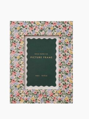 🌸 New Rifle Paper Co. Floral Pink Picture Frame Aster